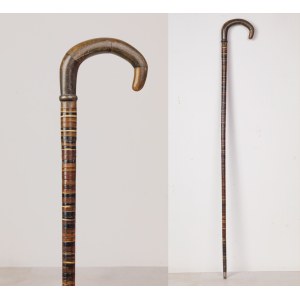 Unknown Lascar workshop, Europe, 19th century, Unique walking stick