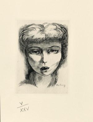Moses KISLING (1891-1953), Portrait of a Woman