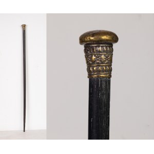 Unknown European label, 19th/20th century, Attribute cane, walking stick, circa 1890.