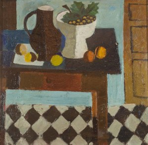 Artist unrecognized, Europe, 20th century, Still life, circa 1960.