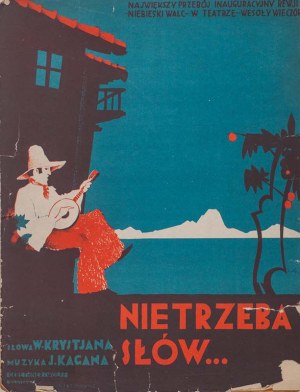 WALENTYNOWICZ Marian (1896 - 1967), No need for words, 1930.