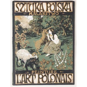 MEHOFFER Józef (1869 - 1946), Sztuka Polska - okładka do zeszytu V monografii malarstwa polskiego