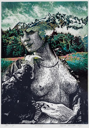 Prusinowska Aleksandra, Lady from the mountains 5/15, 2017