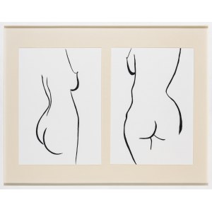 Radzimska Martyna, Bodies (dyptyk), 2020