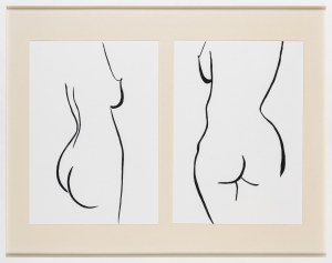 Radzimska Martyna, Bodies (diptych), 2020