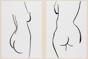Radzimska Martyna, Bodies (diptych), 2020