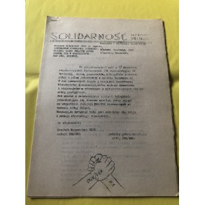 Solidarność, Biuletyn Informacyjny Spotkania Przedstawicieli Załóg PRK/PBK, wydanie specjalne, Szczecin-Morzyczyn, 22 września 1980 