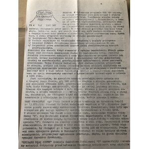 Solidarność Podziemia PBK/PRK, Nr 4, maj 1983