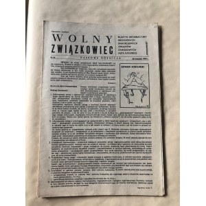 Wolny Związkowiec, Biuletyn Informacyjny NSZZ Huta Katowice, nr 24, 26 listopada 1980