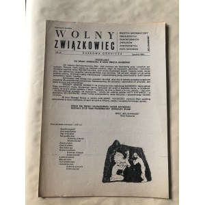 Wolny Związkowiec, Biuletyn Informacyjny NSZZ Huta Katowice, nr 26, 3 grudnia 1980