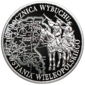 III RP, 10 PLN 2018, 100e anniversaire du déclenchement du soulèvement de Wielkopolska