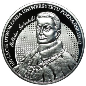 Troisième République, 10 PLN 2019, 100e anniversaire de la fondation de l'Université de Poznan