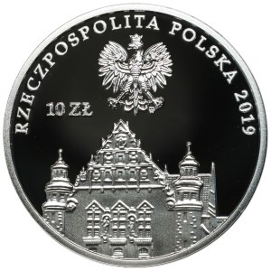 Troisième République, 10 PLN 2019, 100e anniversaire de la fondation de l'Université de Poznan