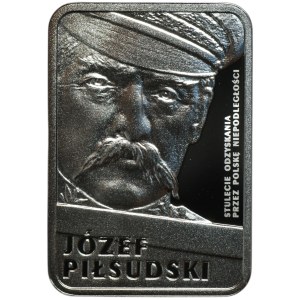 III RP, 10 PLN 2015, Jozef Pilsudski, 100e anniversaire de l'indépendance de la Pologne