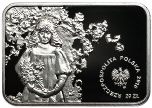 III RP, 20 złotych 2016, Olga Boznańska