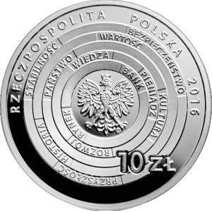 III RP, 10 zloty 2016, NBP Money Centre named after Sławomir S. Skrzypek