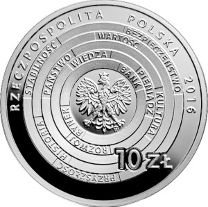 III RP, 10 zloty 2016, NBP Money Centre named after Sławomir S. Skrzypek