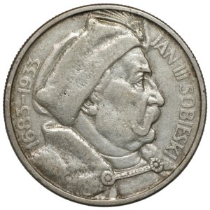 II RP, 10 zloty 1933, Jan III Sobieski