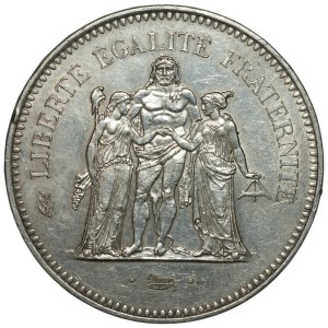 France, 50 francs 1974, Hercules