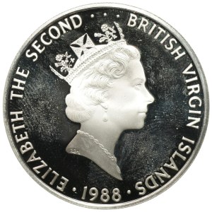 British Virgin Islands, $25 1988