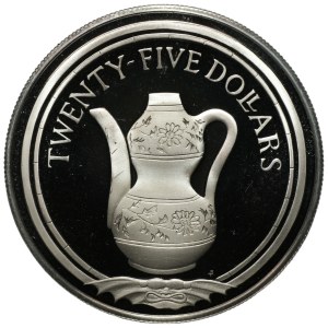 British Virgin Islands, $25 1988