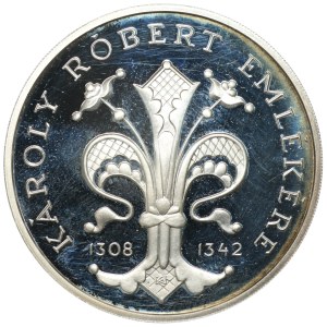 Hungary, 500 froint 1992, 650th anniversary of the death of Charles I of Hungary