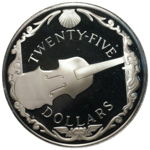 British Virgin Islands, $25 1988