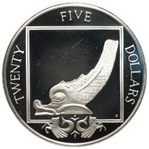 British Virgin Islands, $25 1988