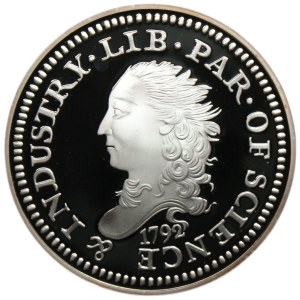 Legendary Coins of the World, USA Half Disme 1972, replica coin