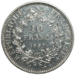 France, 10 francs 1967
