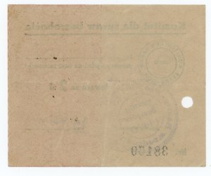 Committee for Unemployment 2 zloty 1931/1932, Poznań