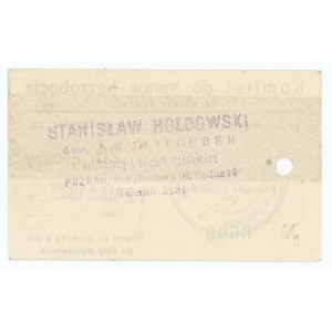 Komitet dla spraw bezrobocia 20 groszy 1932, Poznań