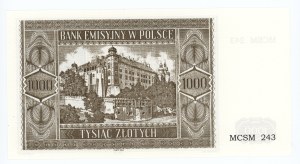 Reconstruction of 1000 Gold 1941 (2004) Krakowiak, MCSM 243