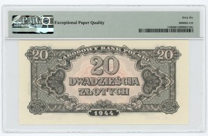 20 gold 1944 (1979), Ak series, REPRINT, PMG 66 EPQ
