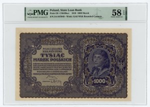 1.000 marek 1919, III Serja A, PMG 58 EPQ