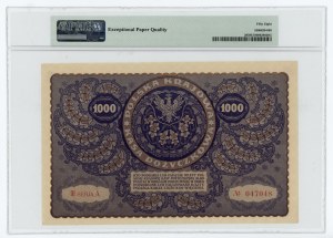 1.000 marek 1919, III Serja A, PMG 58 EPQ