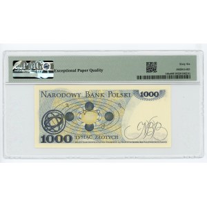 1.000 złotych 1975, seria A 0032511, PMG 66 EPQ