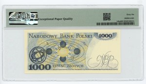 1.000 złotych 1975, seria A 0032511, PMG 66 EPQ