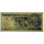 1.000 złotych 1975, WZÓR/SPECIMEN No 0808★, PMG 66 EPQ