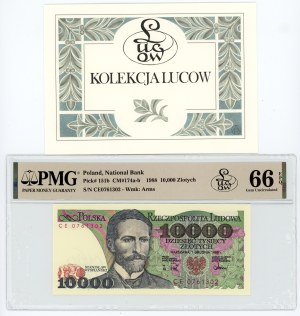 10,000 Gold 1988, CE series, PMG 66 EPQ, Lucow Collection