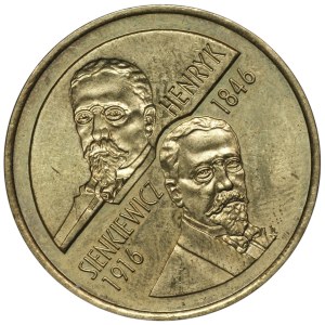 III RP, 2 gold 1996, Henryk Sienkiewicz