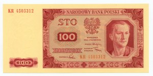 100 zloty 1948, KR series