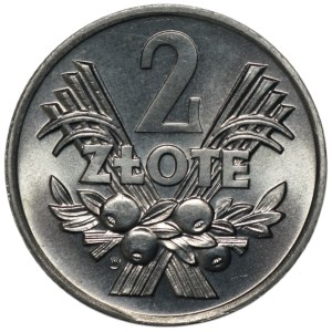 PRL, 2 zloty 1970, Berries
