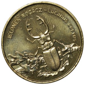 III RP, 2 gold 1997, Deerhorn