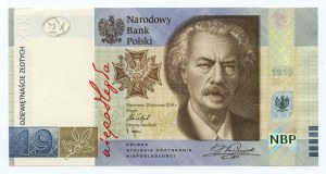 PLN 19, 2019, the 100th anniversary of the founding of the Polish Security Printing Works.