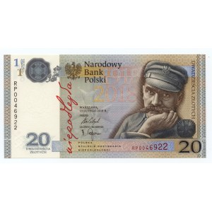 20 złotych 2018, Niepodległość
