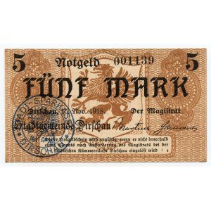 TCZEW/DIRSCHAU, 5 marek 1918