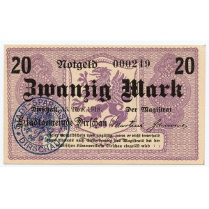 TCZEW/DIRSCHAU, 20 marek 1918