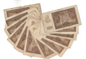 100 gold 1940, set of 12 pieces
