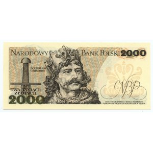 2.000 złotych 1979, seria AH 0900939